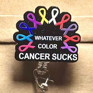 Cancer Awareness Badge Reel